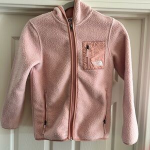 The North Face Youth Soft Pink Fleece